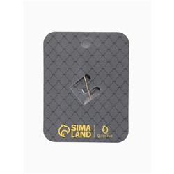 Брошь «Перо павлина», цветная в розовом золоте