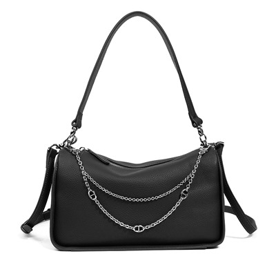 Женская сумка, кожа, MIRONPAN 520802 Графит