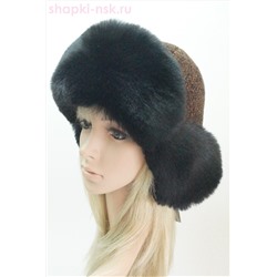Нон-стоп шерсть ладен Ушанка женская (55-58)