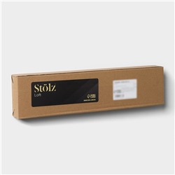 Поручень для ванны антискользящий Stölz, 43.5×7×5.5 см, чёрный