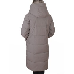 8836 GRAY Пальто зимнее женское (150 гр. холлофайбер)