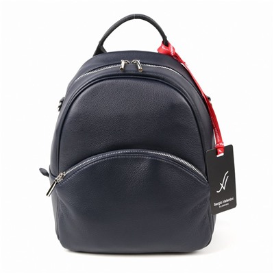 Женский кожаный рюкзак Sergio Valentini SV-SZ758/A Нави