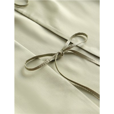 Пижама женская (рубашка, шорты) SL HOME Modal Home, зелёная