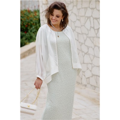 Блуза Vittoria Queen 28693бл молоко