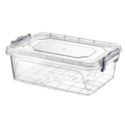 Контейнер пищевой HobbyLife MultiBox Flat, 3.8 л, цвет МИКС