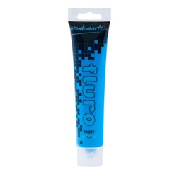 Краска акриловая флуоресцентная Синий 75 мл / PMFL0001 /уп 96/Blue