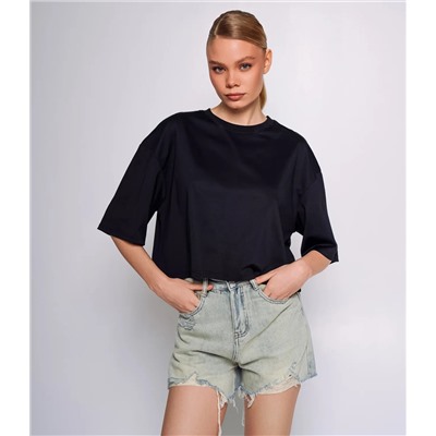 Футболка #ОКТ095009, чёрный