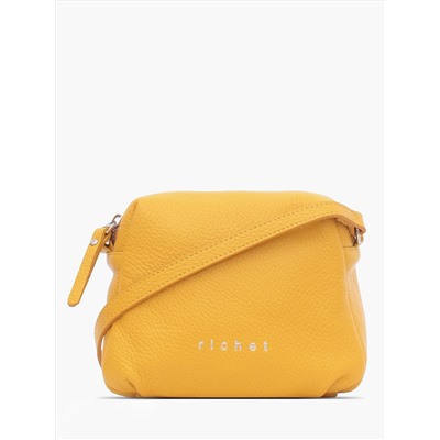 Женская кожаная сумка Richet 2848LN 895 Желтый