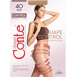 Колготки жен. Conte CONTROL 40, р.4 nero