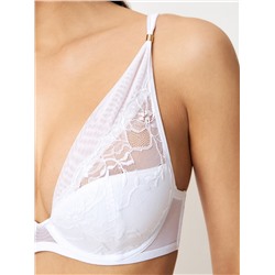 Бюстгальтер T-Shirt Demi жен. Wellma белый Infinity Lingerie