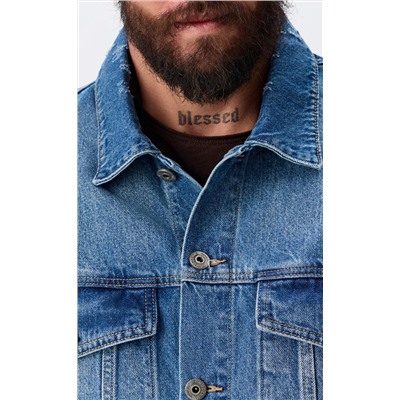 Куртка джинс P611-1285 l.blue