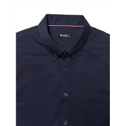 005J Мужская рубашка JenTa синяя