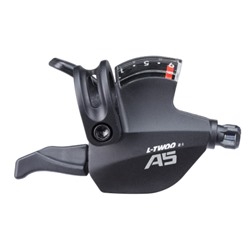 MTB. Шифтер правый L-TWOO LTWOO A5 9ск., 2:1, Shimano совместим, Кабель со сверхнизким трением, Индикатор передачи, 134 г/уп 100/