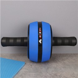 Ролик для пресса Woohooo Аthletic Wheel / + коврик для коленей / 16X9 / синий / уп20