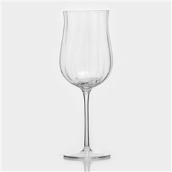 Бокал для вина Magistro «Тира», 410 мл, 22×7 см, стекло, прозрачный