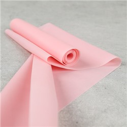 Лента эластичная для йоги и фитнеса Woohooo Flex Line / 1500х150х0.35 / розовый