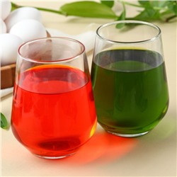 Набор для декора яиц на Пасху «Цыплята и кролики», 2 красителя: оранжевый, зелёный, наклейки