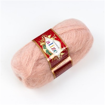 Пряжа для вязания спицами, крючком ALIZE, Kid Royal 50, 62% мохер, 38% полиамид, 500 м/50 г, (314)
