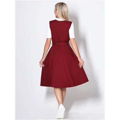 Сарафан Базовый сценарий, бордо