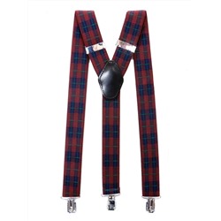 Подтяжки П35 Chrome в коробке бордовые П35009-0008