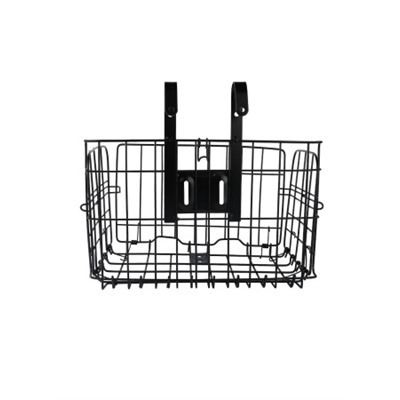 Корзина для велосипеда складная черная. / 1DVMI-11 / уп 30