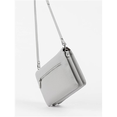 Женская кожаная сумка Richet 2766LN 830 Серый