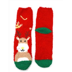 Носки НГ махровые р.35-40 "Christmas" Олень