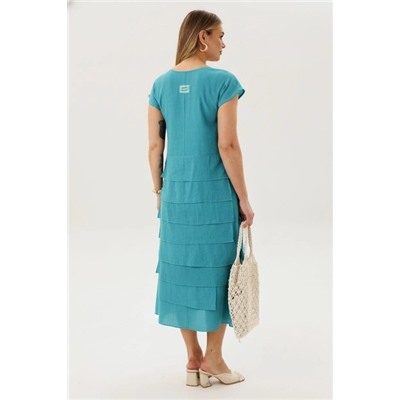 Платье 5437 бирюза