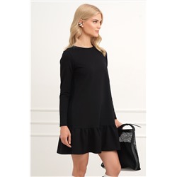 Женское платье - трапеция из футера Happyfox