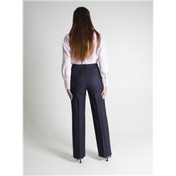 Женские брюки весна-осень Брюки трубы костюмная клетка