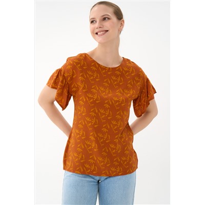 Блузка Кимоно (терракот)