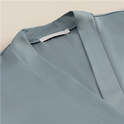 Халат домашний женский SL Tensel Home, голубой