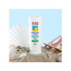 Крем-блок для лица от загара Floresan водостойкий SPF 45, 60 мл