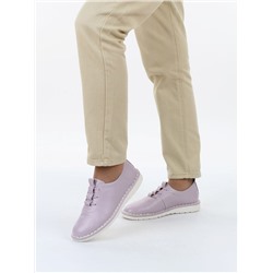 03-XKL23-039 LILAC Полуботинки женские (натуральная кожа)