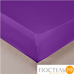 SleepiX ИСТИ фиолет Простыня на резинке 200х200+25-1, 1пр., микромодал/поливискоза