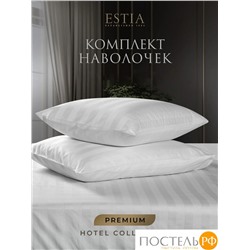 ESTIA HOTEL COLLECTION Комплект наволочек 50Х70-2, 2 пр, хл/сатин