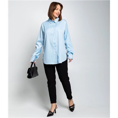 Рубашка #ОКТ085005, голубой