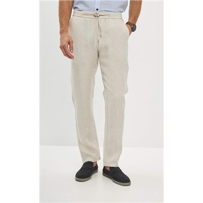 Брюки лен Р211-0872 natural linen