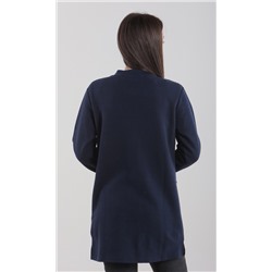 Кофта женская на молнии удлинённая 252997, размер M, L, XL