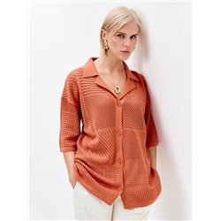 Рубашка ELODIE, Терракот