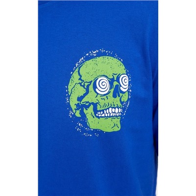 Футболка муж. FJ-6000-08 d.blue