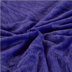 Плед пушистый Темно-фиолетовый 2019A09 210/230