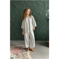 Брюки женские  ASY107/01/Серый меланж