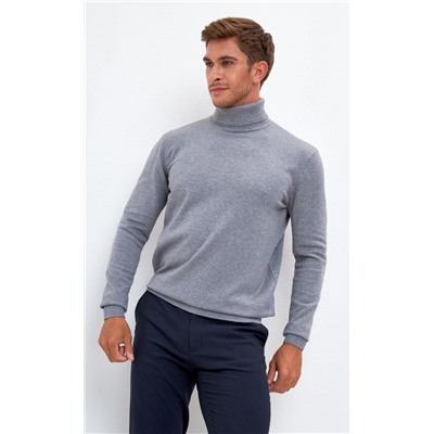 Водолазка F121-01-868 grey melange