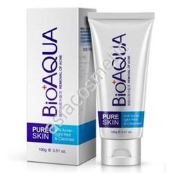 BIOAQUA PURE SKIN Пенка для умывания анти акне, 100 г, 12шт/уп