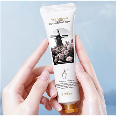 Набор парфюмированных кремов для рук в коробке Sadoer, 6 шт. * 30 гр.