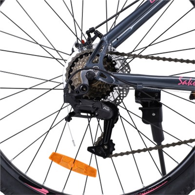 Велосипед 26" рама 17" 21sp COMIRON SAKURA розовый дымный