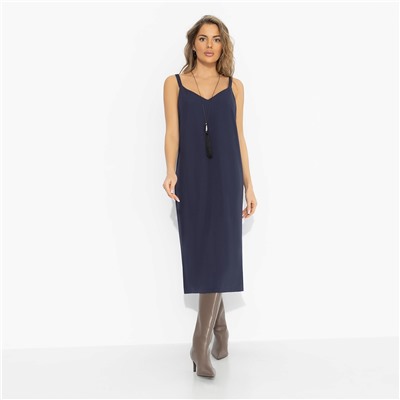 Сарафан, который стройнит, Для важных свиданий (синий)