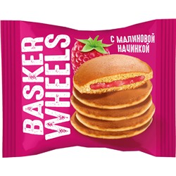 «Basker Wheels», pancake с джемом с соком малины, 36 г