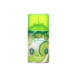 Освежитель воздуха «Green collection by Provence»: «Бодрящий лайм», универсальный сменный баллон